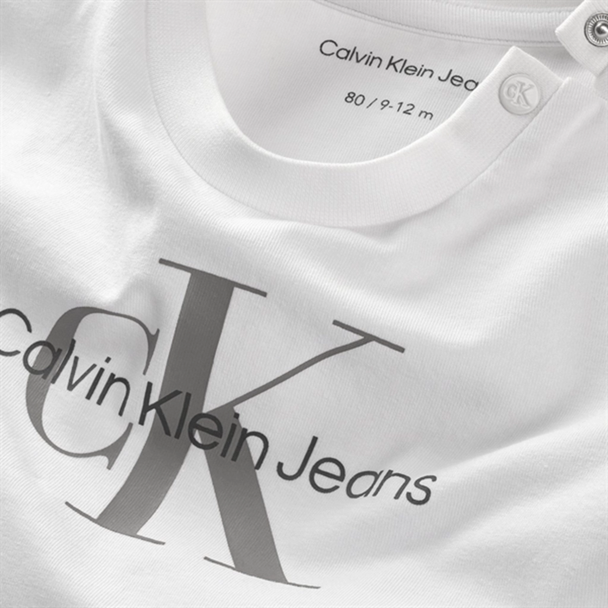 BBQ Party Calvin Klein Monogram Blouse Bright White