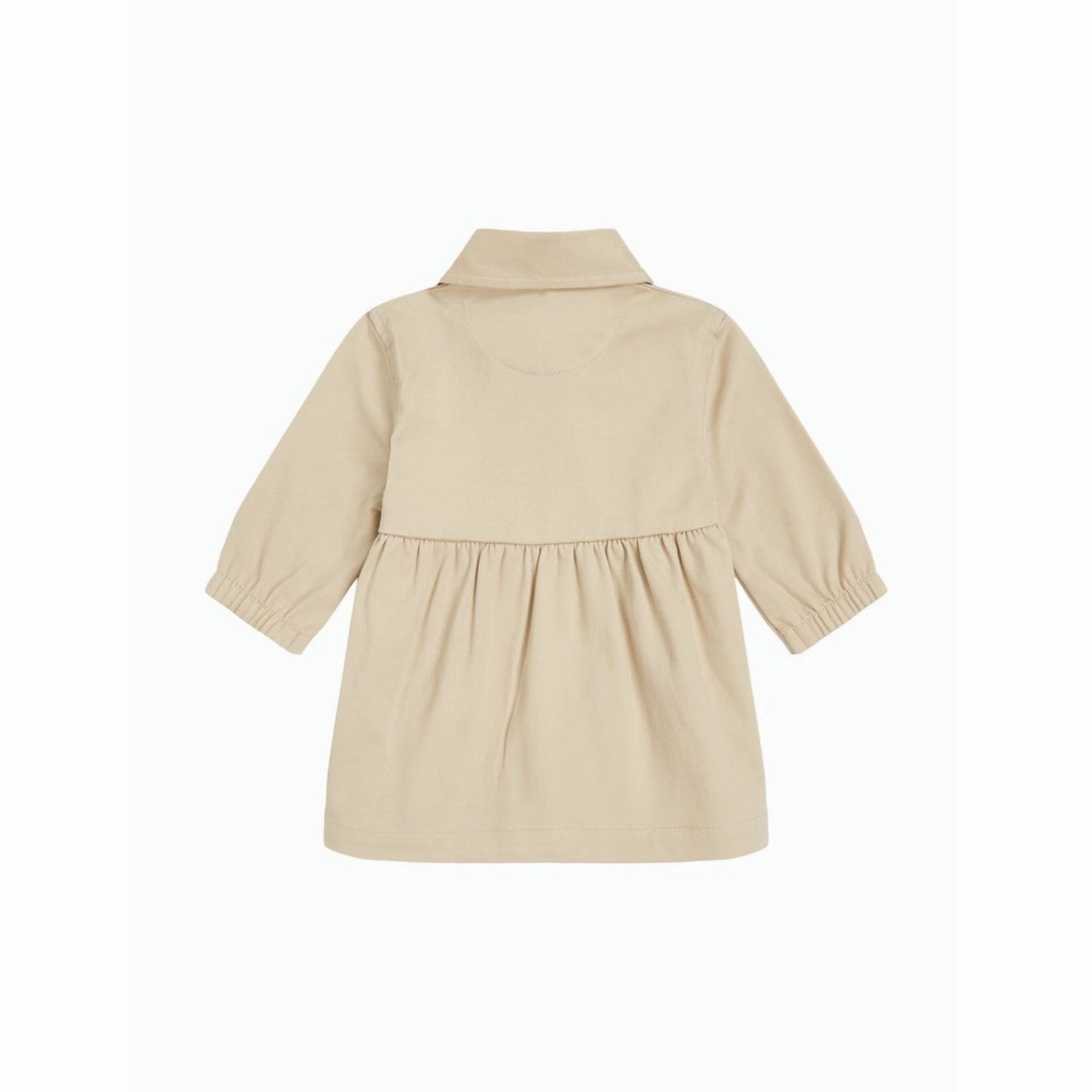 Versatile sundress Calvin Klein Pale Khaki Utility Woven Shirt Dress