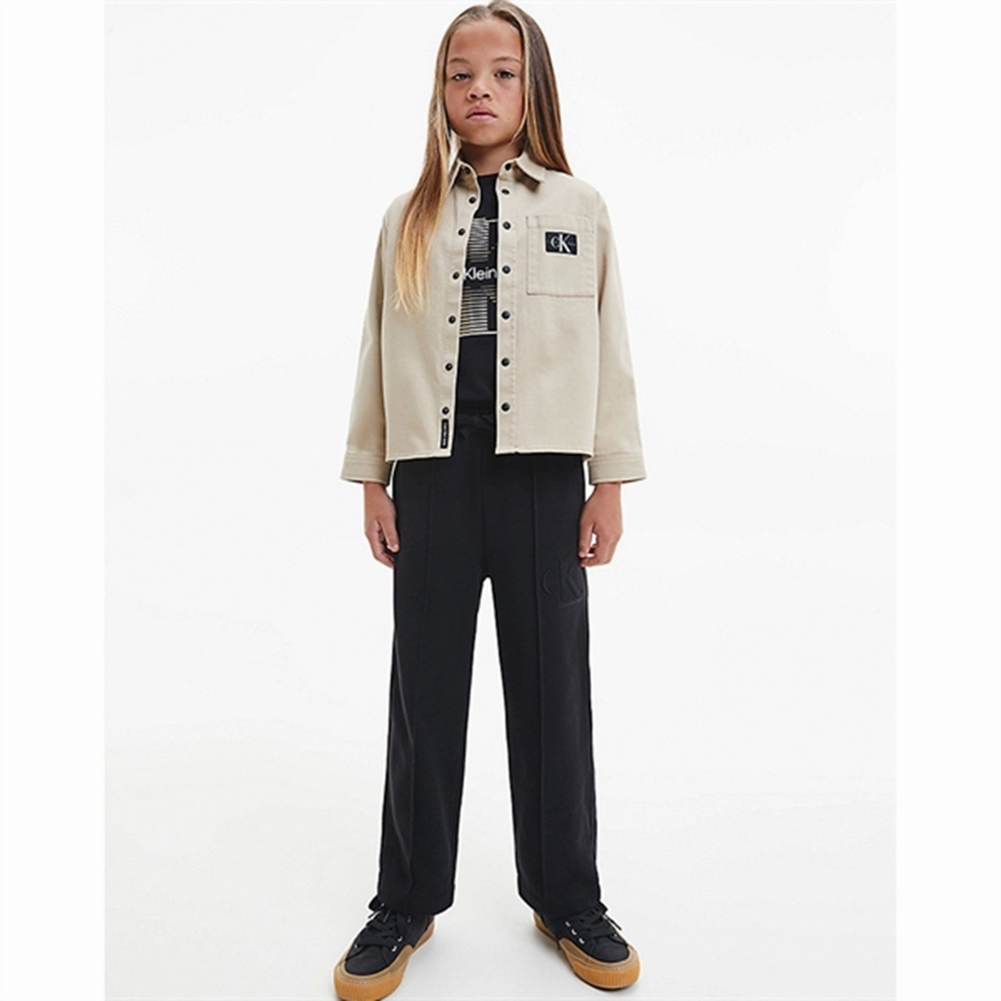 Plus Size Spring Break Calvin Klein Shirt Travertine