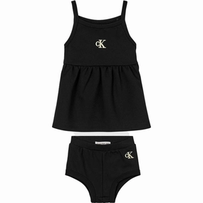 Calvin Klein Strap Punto Dress Set CK Black Slim-fit