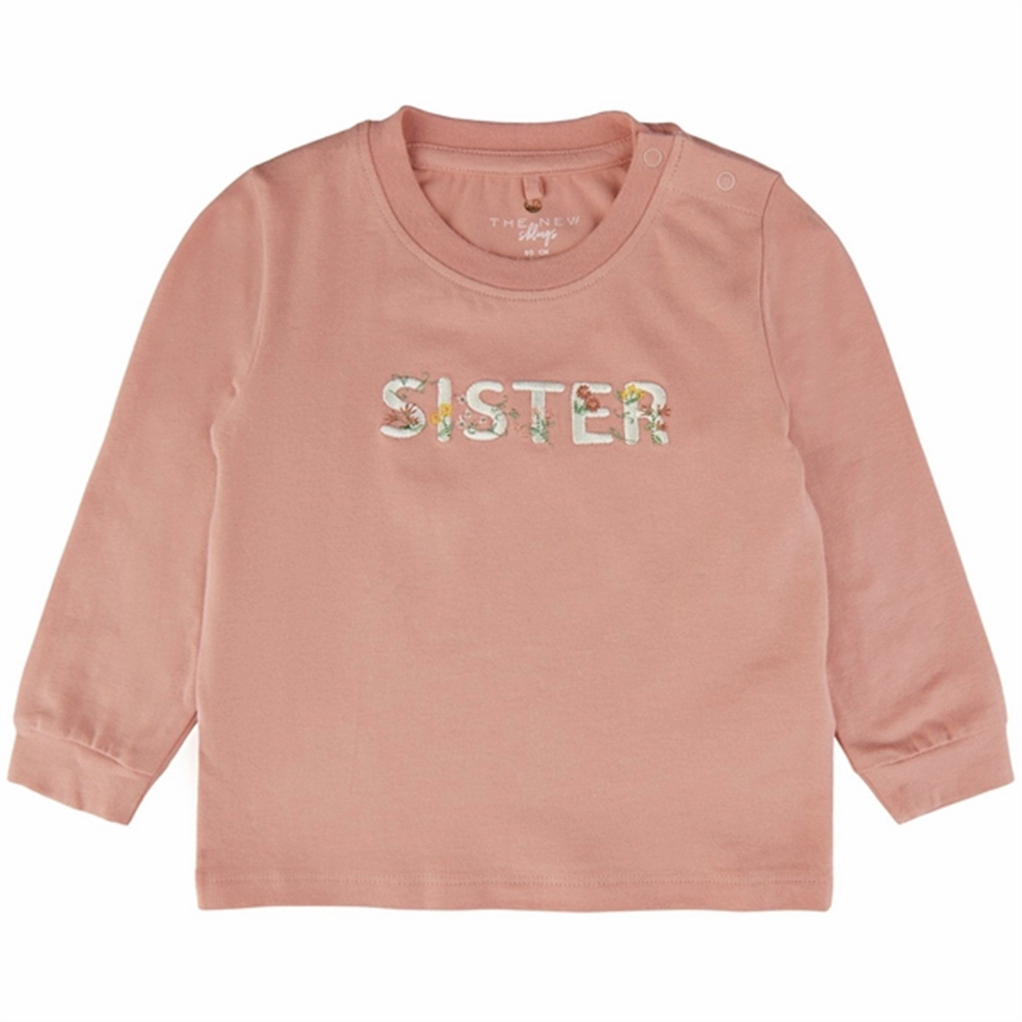 THE NEW Siblings Peach Beige Falma Blouse Polished Look