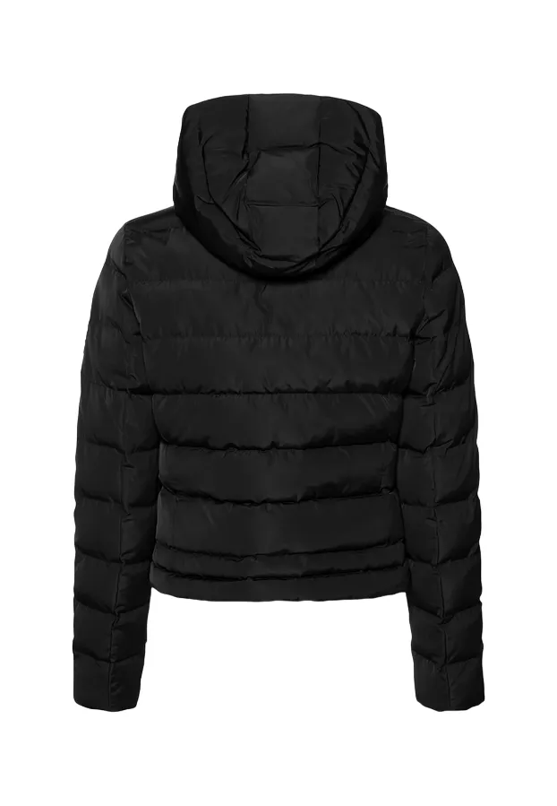 Canadian Giacca corta da donna con cappuccio Simcoe CN.G221081W/BLA nero Weatherproof Zippers High Visibility Accents