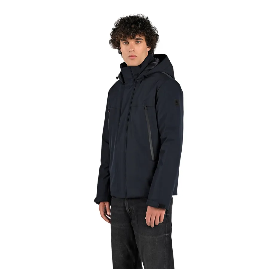 Facilitate Multi Pocket Configuration Canadian giubbotto da uomo con cappuccio Old Crow CN.G224393/DKNAV blu