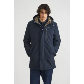 Game Day City Canadian Parka da uomo con tasche a zip e cappuccio City CN.G221352/DKNAV blu scuro