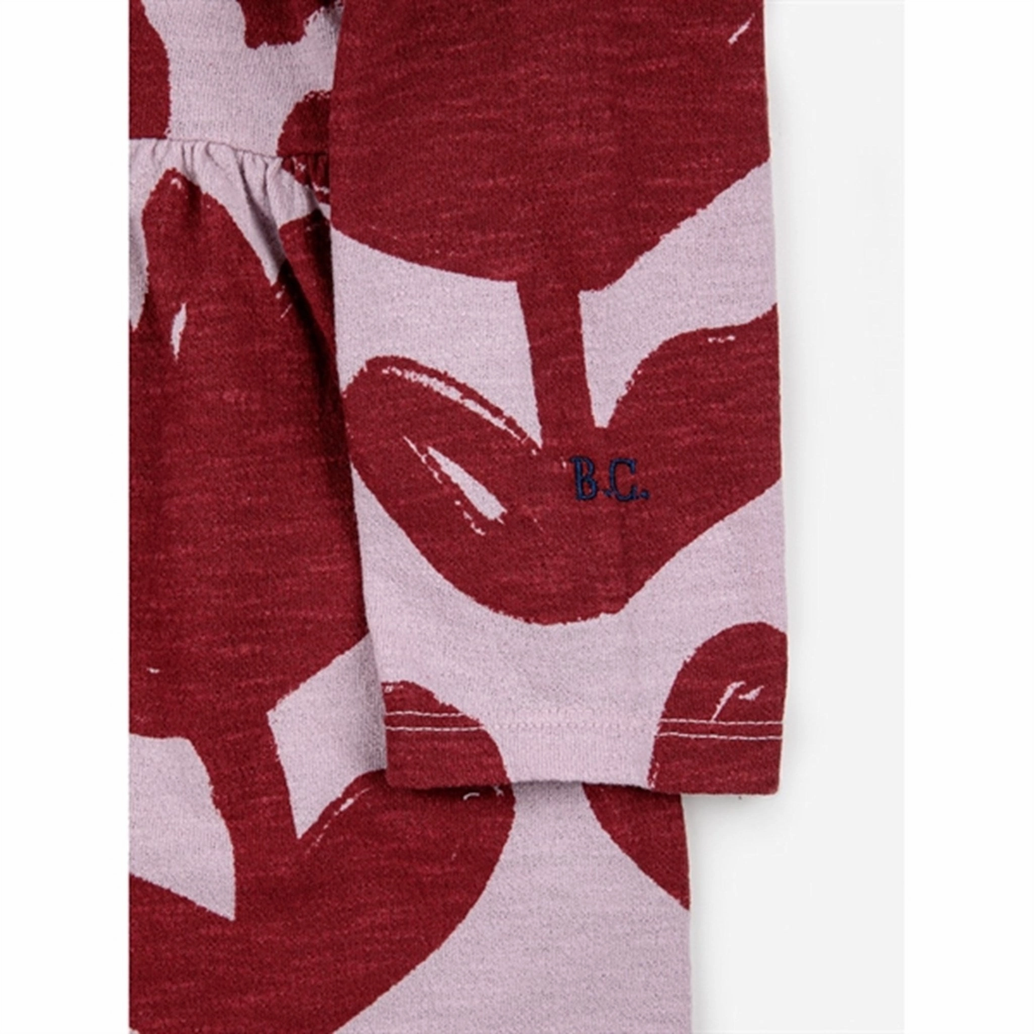 Bobo Choses Lavender Retro Flowers Ruffle Dress AOP Comfy and Cozy Special-Occasion