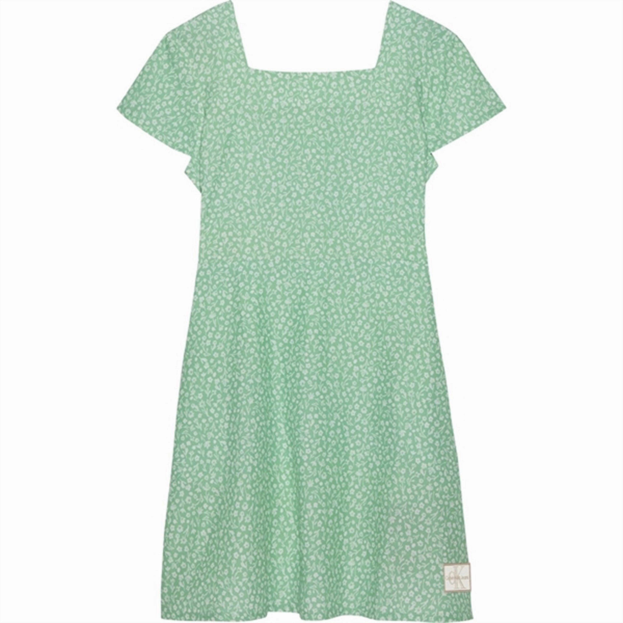 Calvin Klein Flower Aop Dress Flower Aop Clean Grace Seasonal Layer