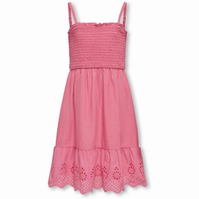 kids ONLY Camellia Rose Lou Life Embroidery Smock Dress Daytime Mood