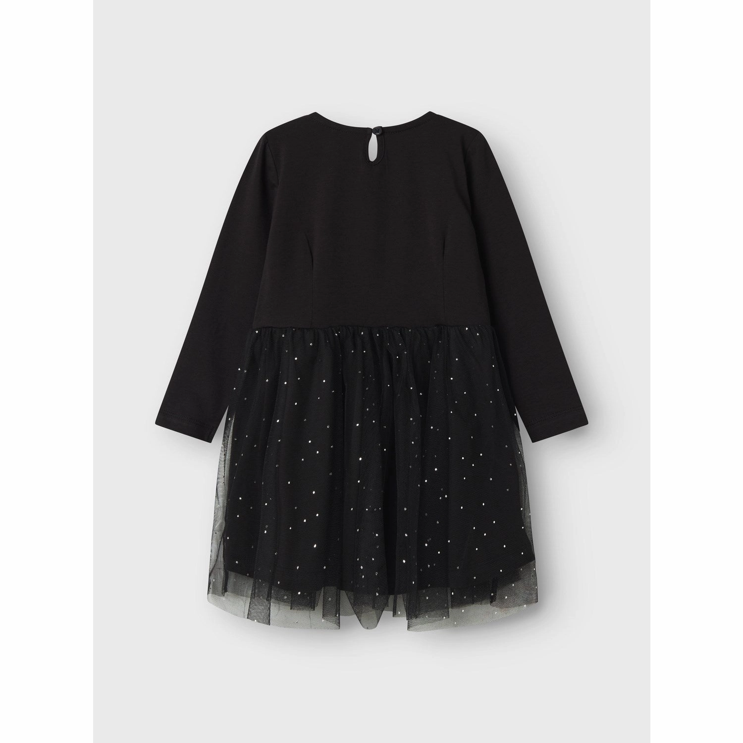 Elegant Simplicity Name It Black Nmfolone Ls Dress