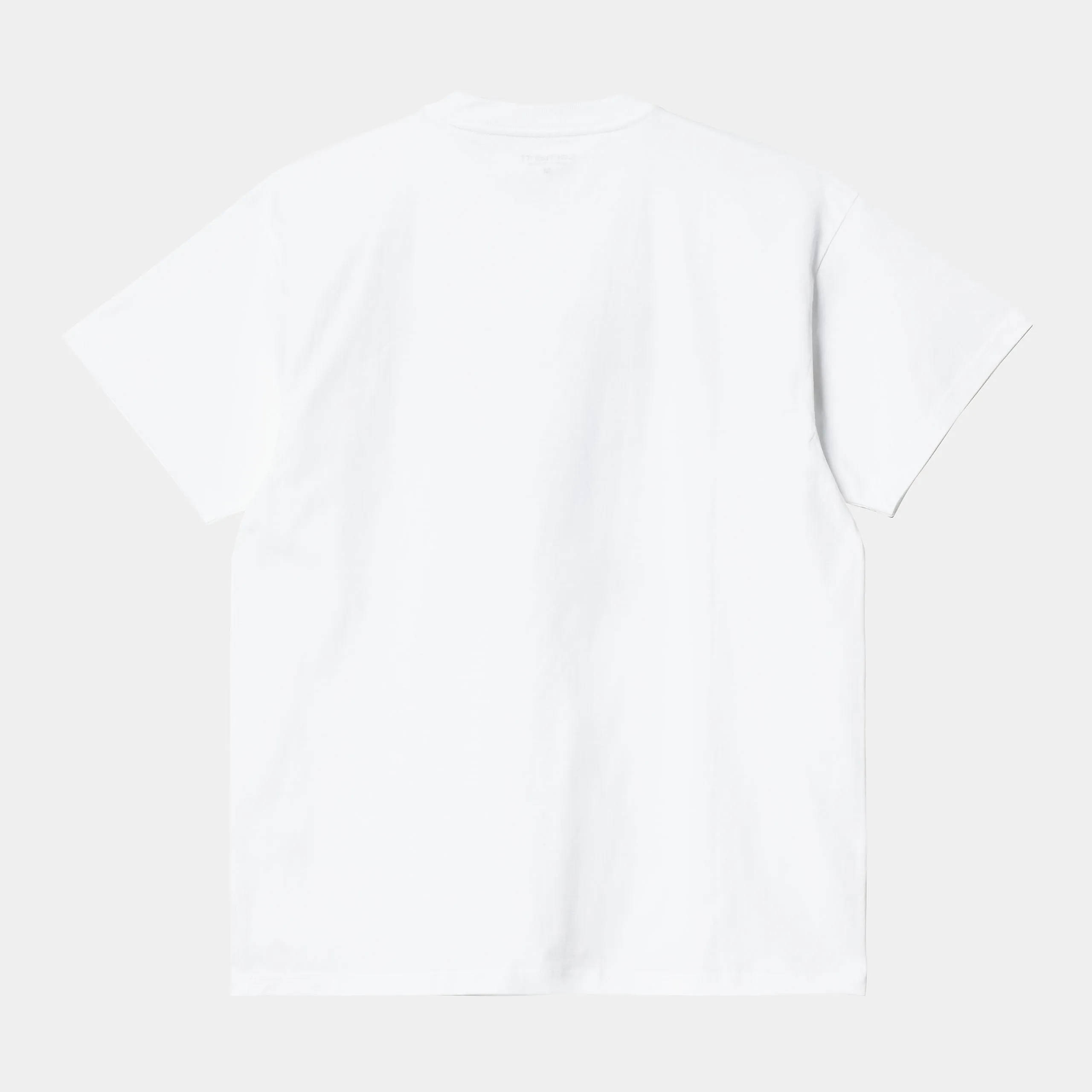 Stain Resistant Durable Ribbed Hem Carhartt maglietta manica corta da uomo Ducks I030207 02 bianco