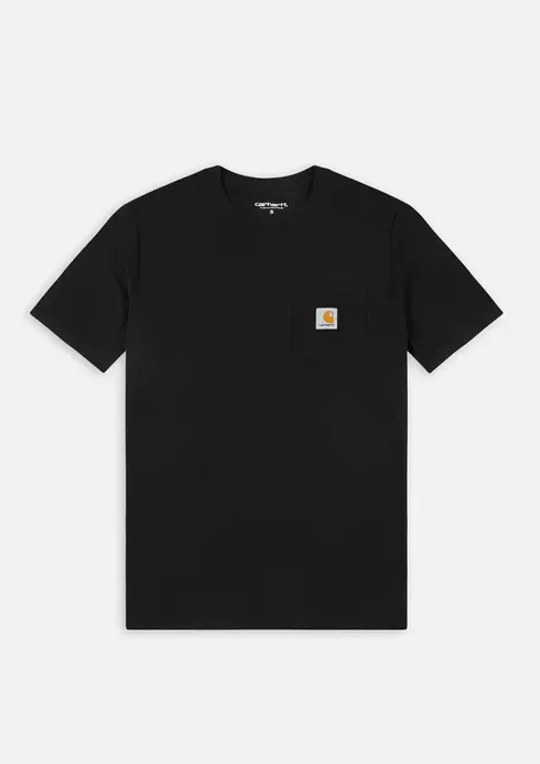Weekend Comfort Wear Carhartt T-shirt manica corta con tascino 1030434 89 black