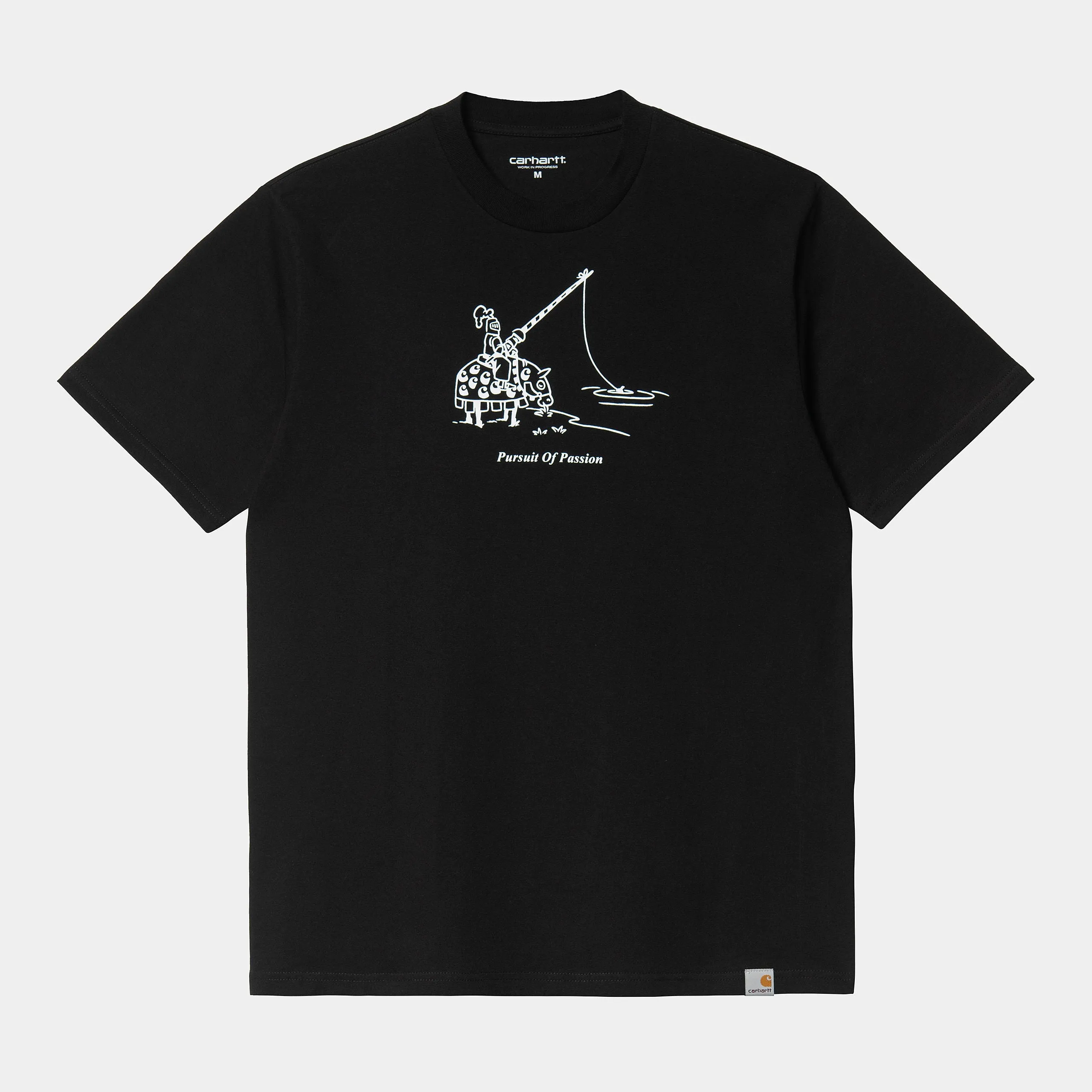 Sporty Fashion Carhartt T-shirt uomo manica corta Jousting I030195 03 black