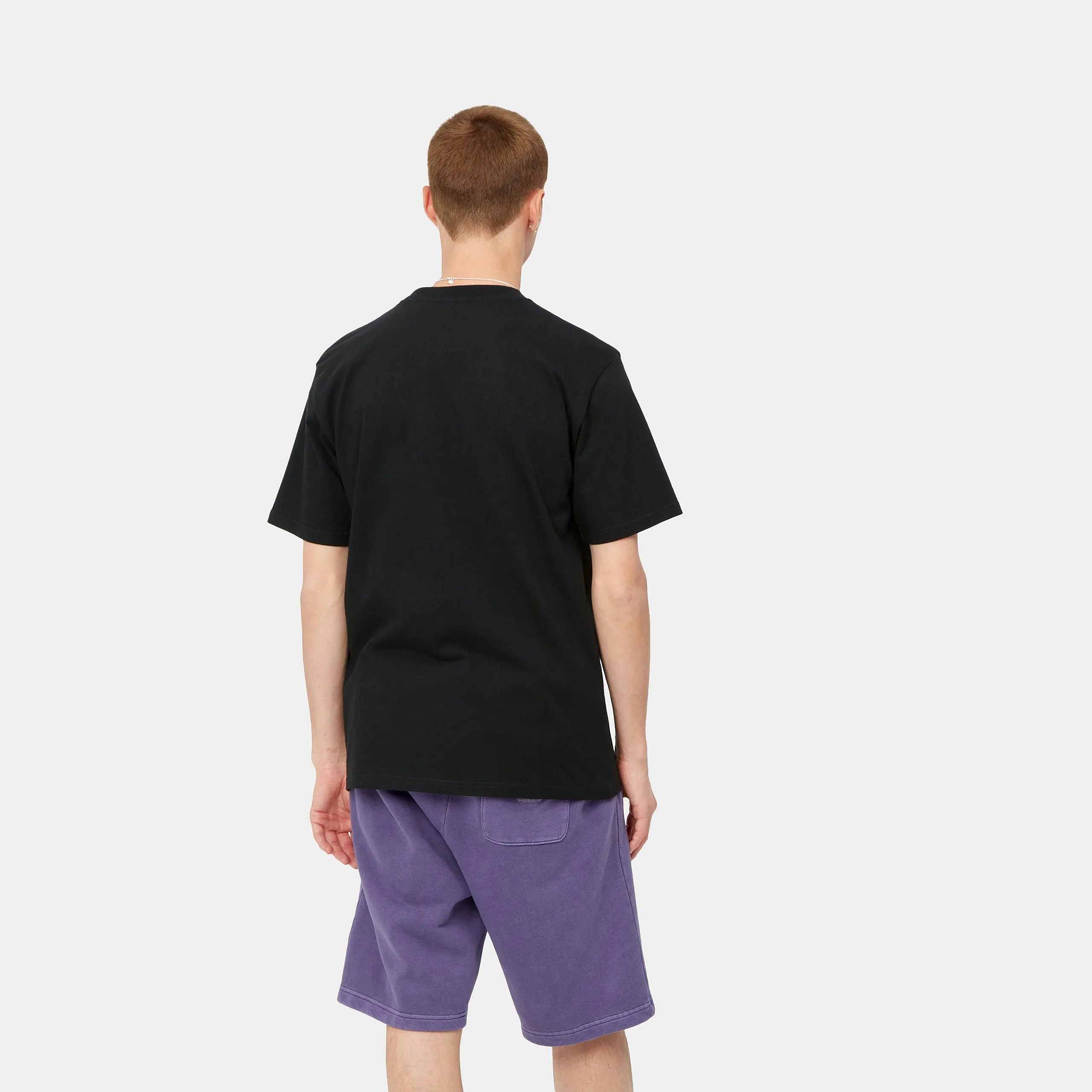 UV Protective Coating Carhartt T-shirt uomo manica corta Jousting I030195 03 black