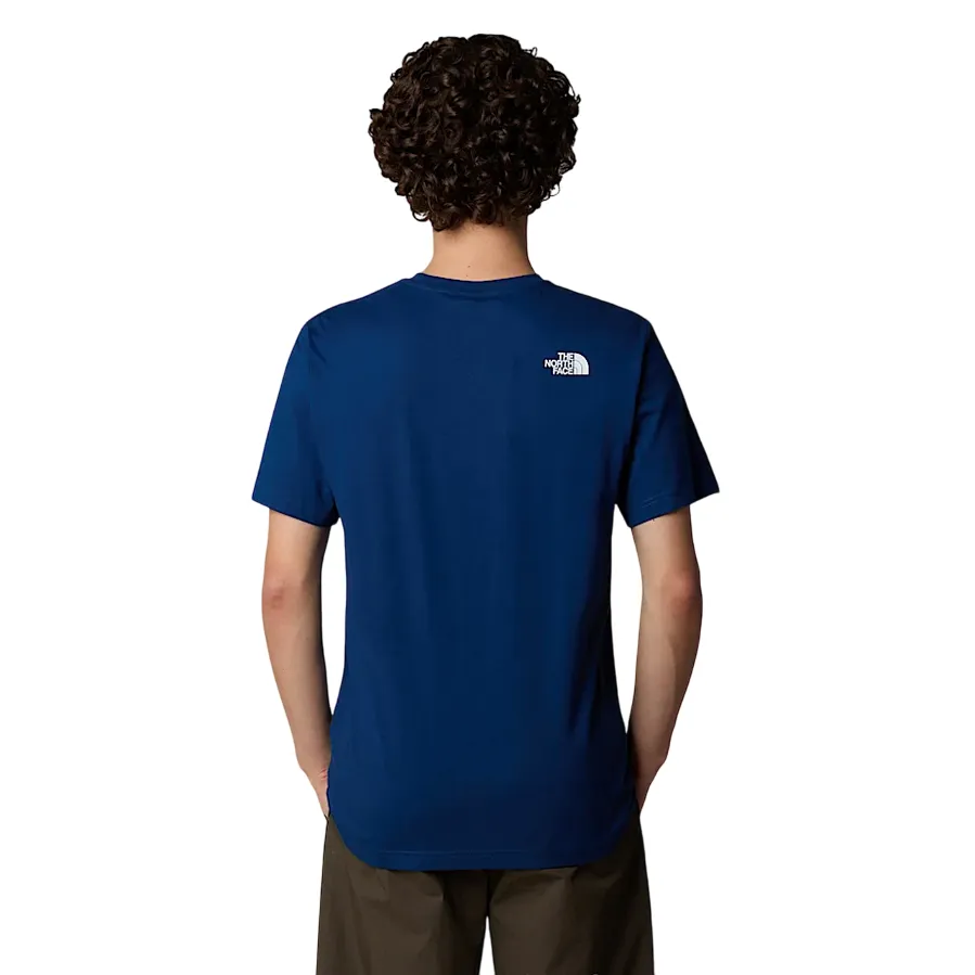 Sporty and Cool The North Face maglietta manica corta da uomo Never Stop Exploring NF0A87NSD1R blu