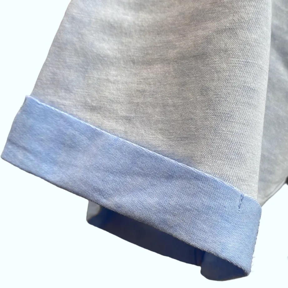 PocketDetail futuristic Bomboogie maglietta manica corta da uomo TM7905TJEP4 241 azzurro