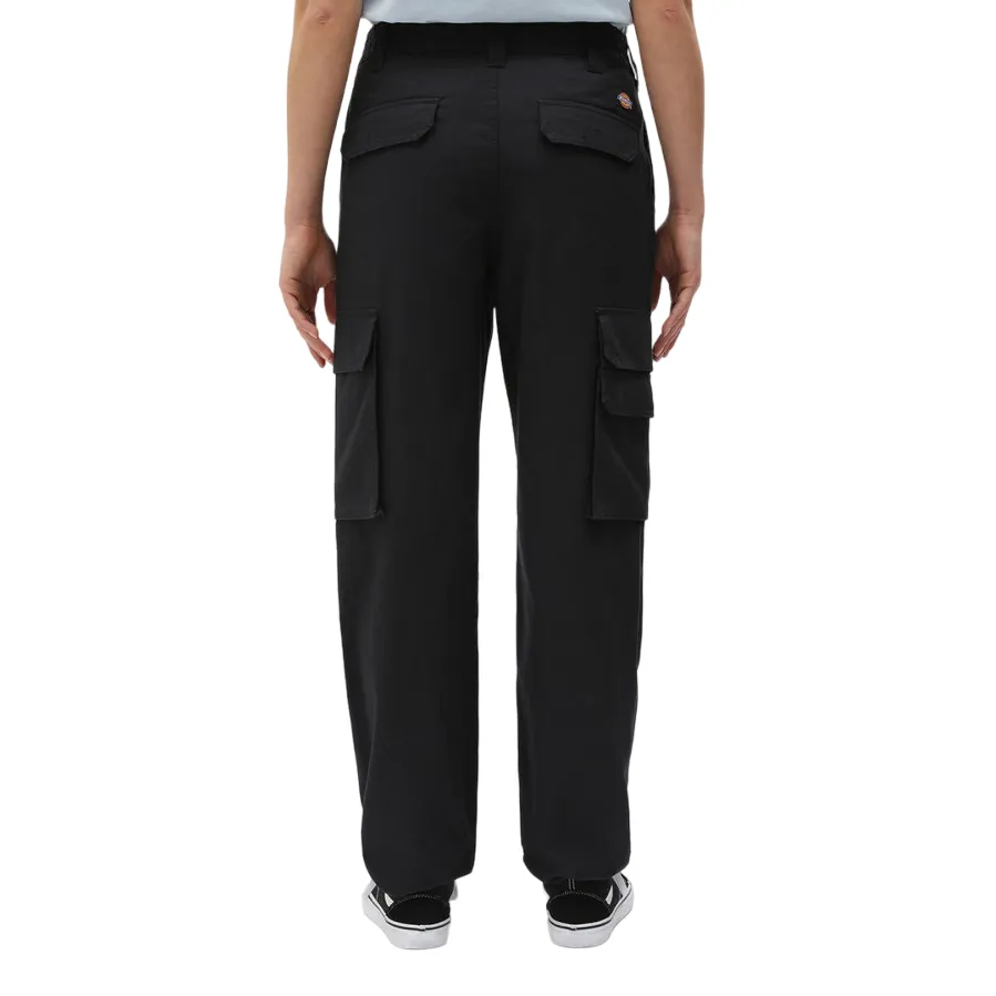 Dickies pantalone cargo da donna Hooper Bay DK0A4XDIBLK nero QuickReleaseClosures Travel Ready Fit