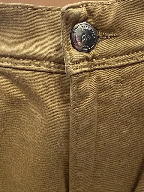 Zero Construction pantalone uomo Fabaco 41057230 4105 beige Belt loops