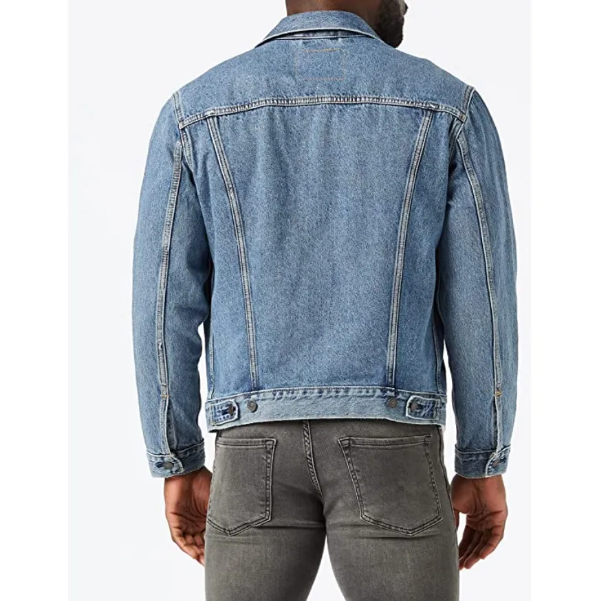 Debate Seamless Integration Levi's Giubbino da uomo in Jeans Denim 723340574 blu chiaro