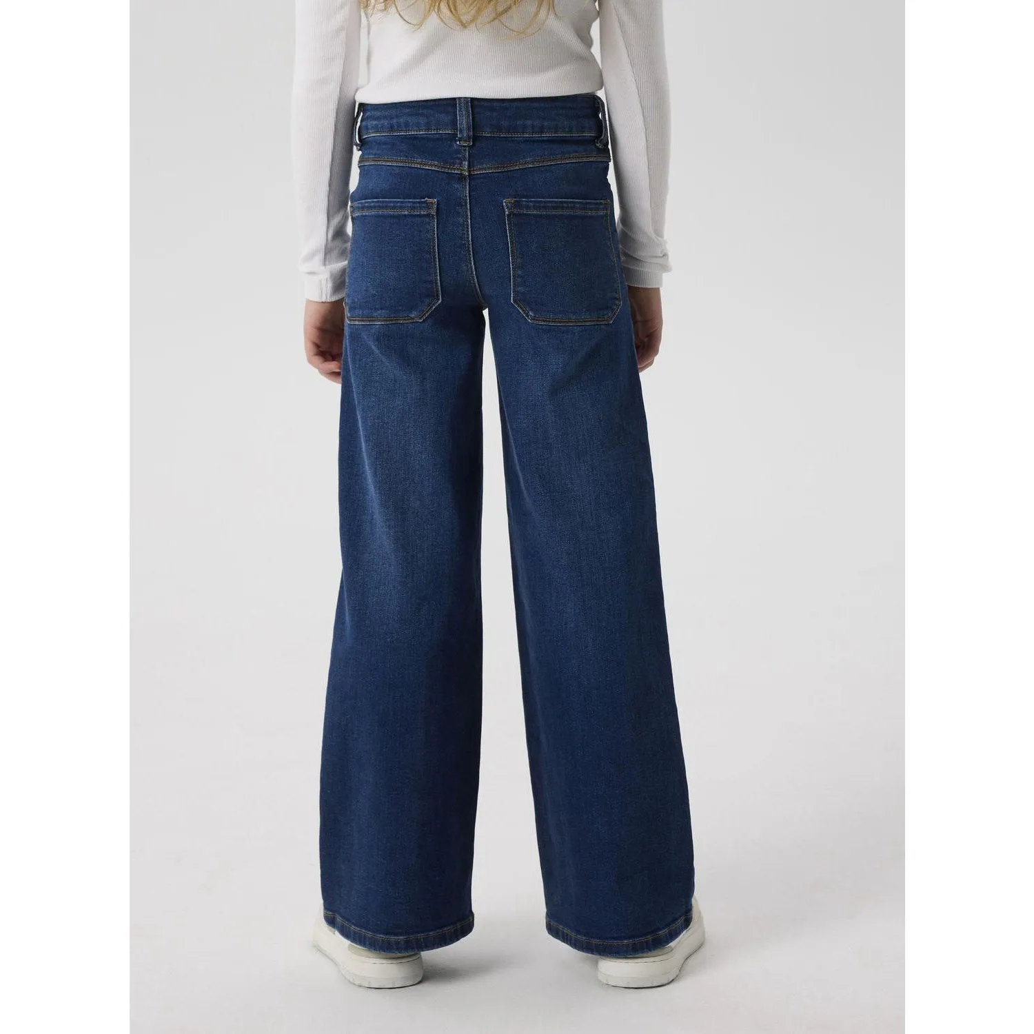 Name It Dark Blue Denim Nkfpolly X-Wide Jeans 3057-Fr Noos Quick Pick Premium Denim