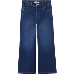 Name It Dark Blue Denim Nkfpolly X-Wide Jeans 3057-Fr Noos Cool Weather
