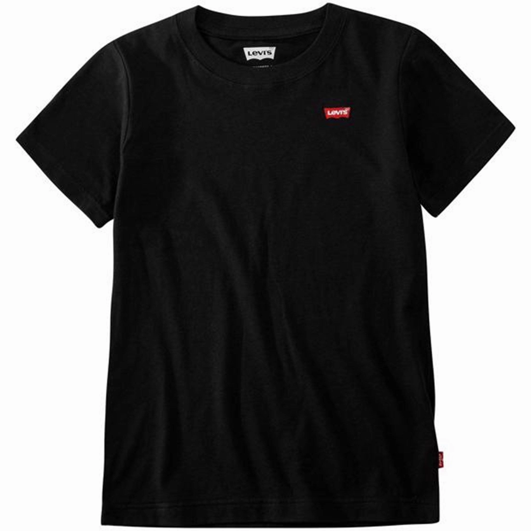 Levis Tee SS Batwing Chest Hit Black Everyday Essential Casual Chic Look