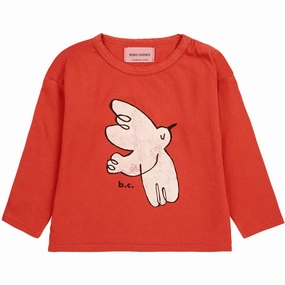Bold Hue Bobo Choses Red Freedom Bird T-Shirt