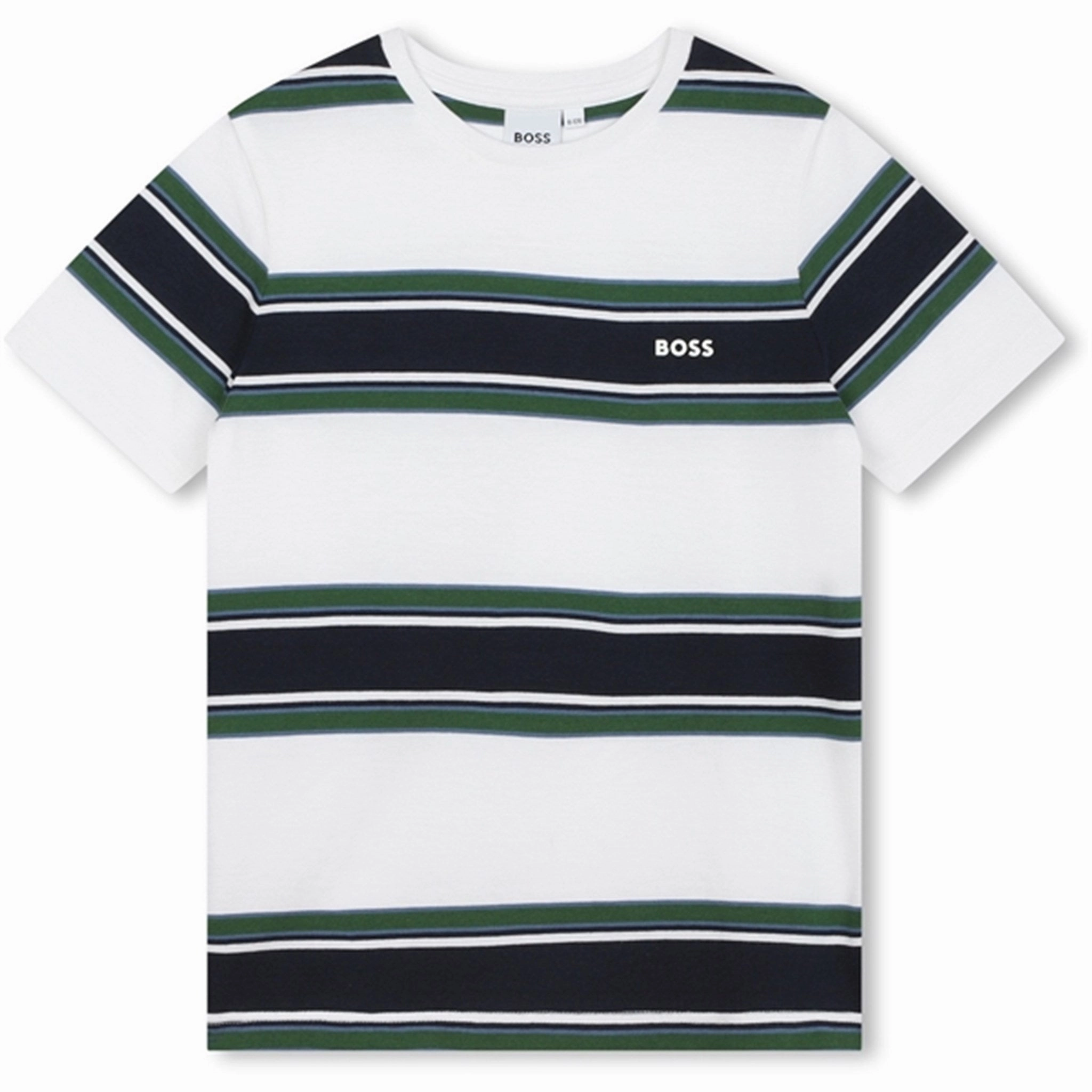 Hugo Boss White Green T-shirt Anti Static Fabric