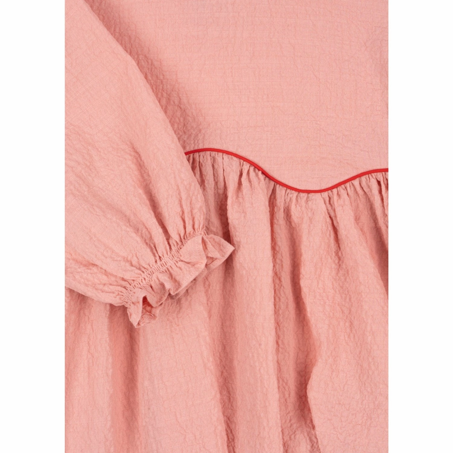 Neutral-Shade Konges Sl?jd Mellow Rose Ava Dress Gots