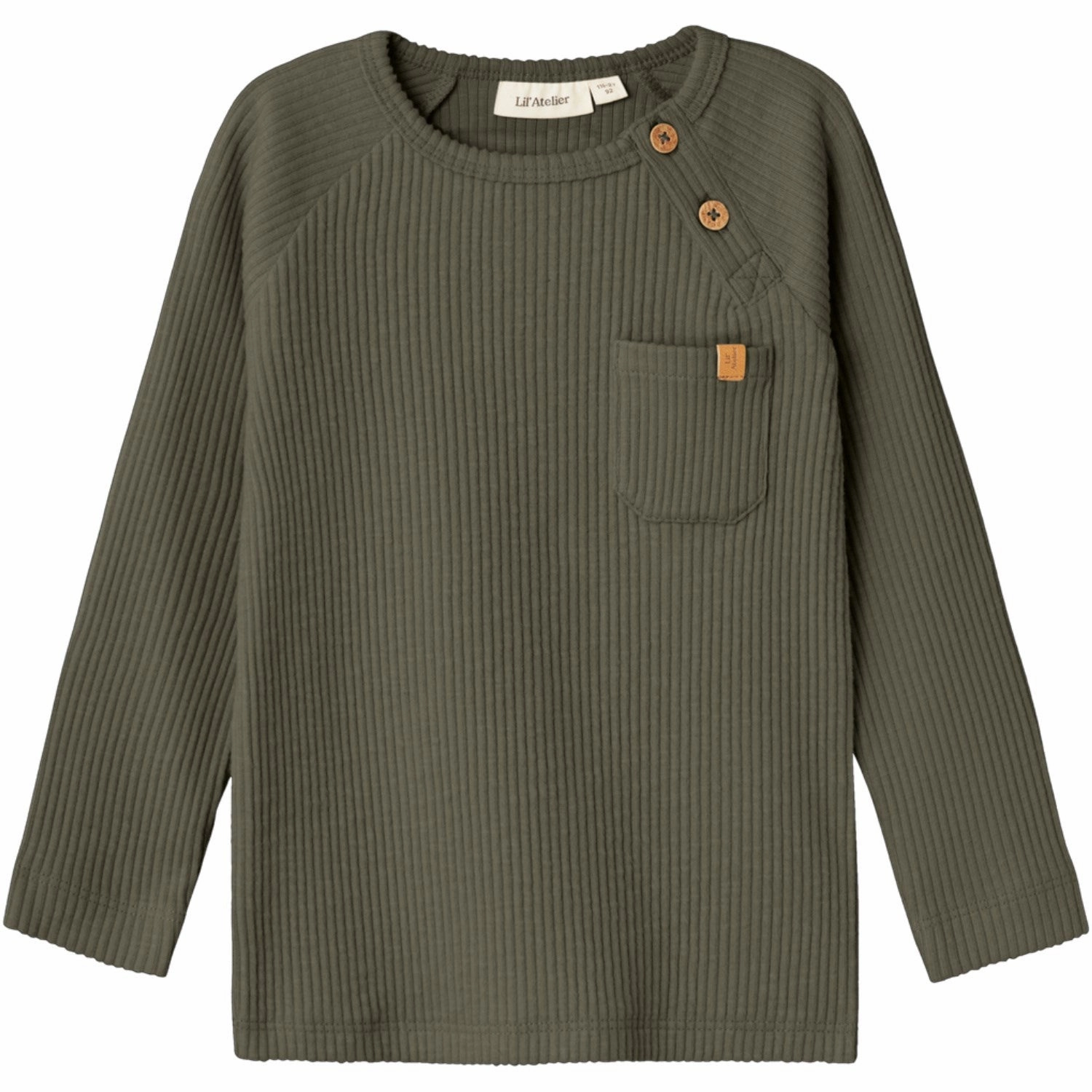 Lil'Atelier Kalamata Rajo Mub Slim Blouse High Density Weave Anti Pilling Surface