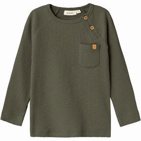 Lil'Atelier Kalamata Rajo Mub Slim Blouse High Density Weave Anti Pilling Surface