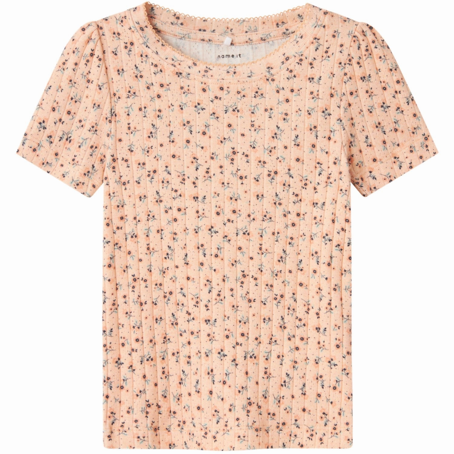 Name It Peach Parfait Jaida T-Shirt UltraSoftBrushedInterior
