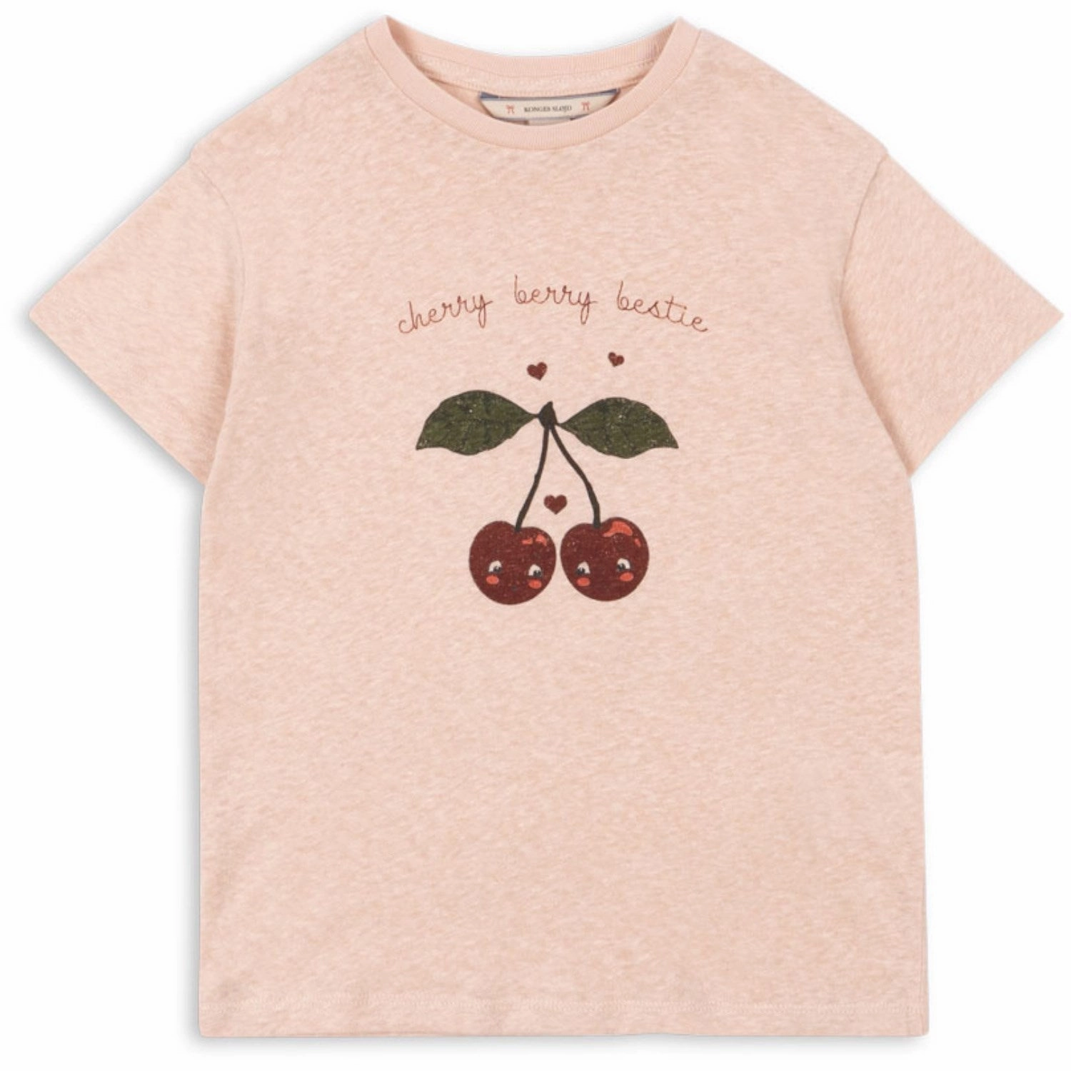 Microfiber Blend Konges Sl?jd Cameo Rose Era T-Shirt OCS