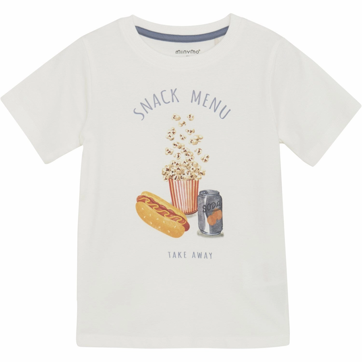 Easygoing Design AntiStaticFinish Minymo Marshmallow White T-Shirt