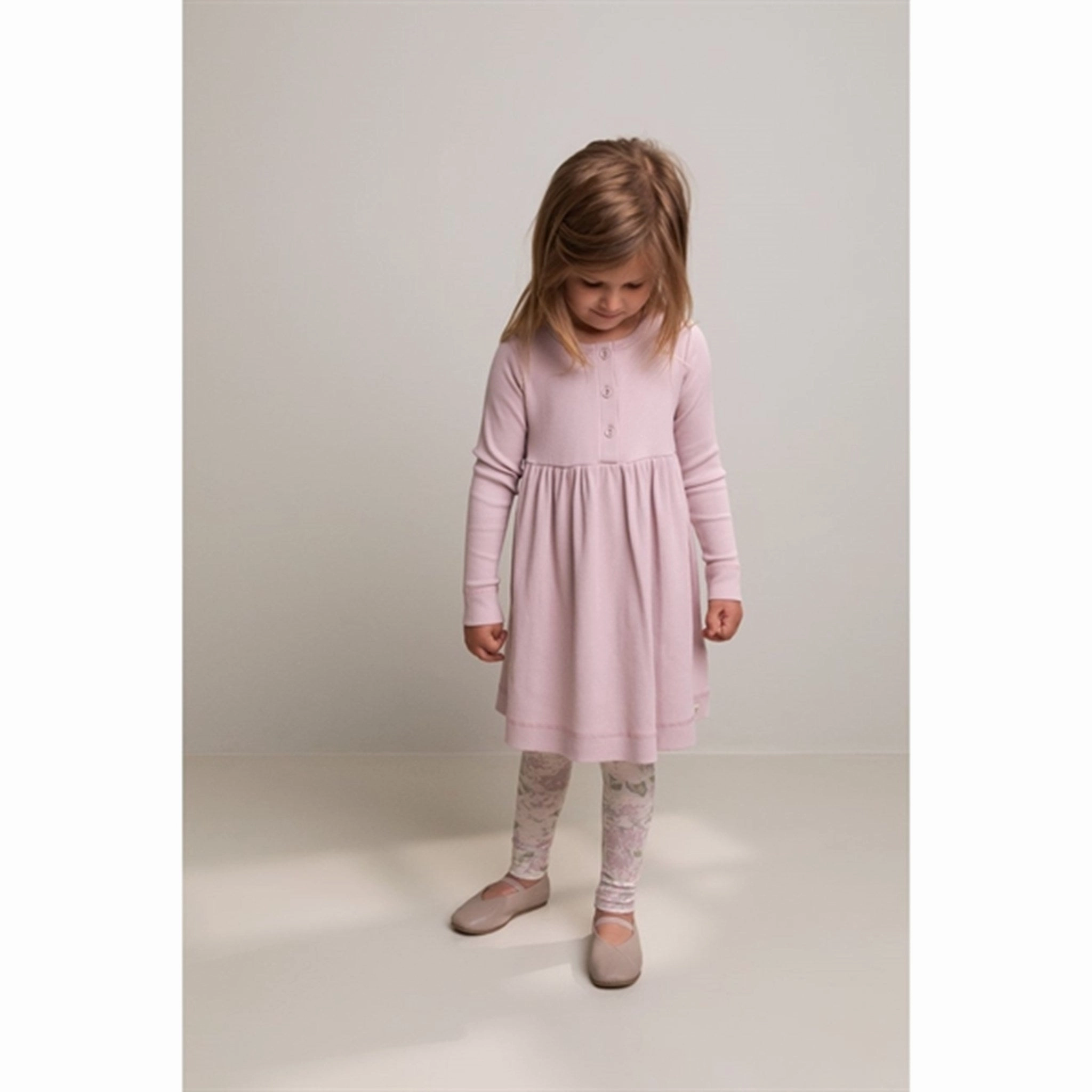 Chilly Weather Wear MarMar Modal Lilac Bloom Dima Dress