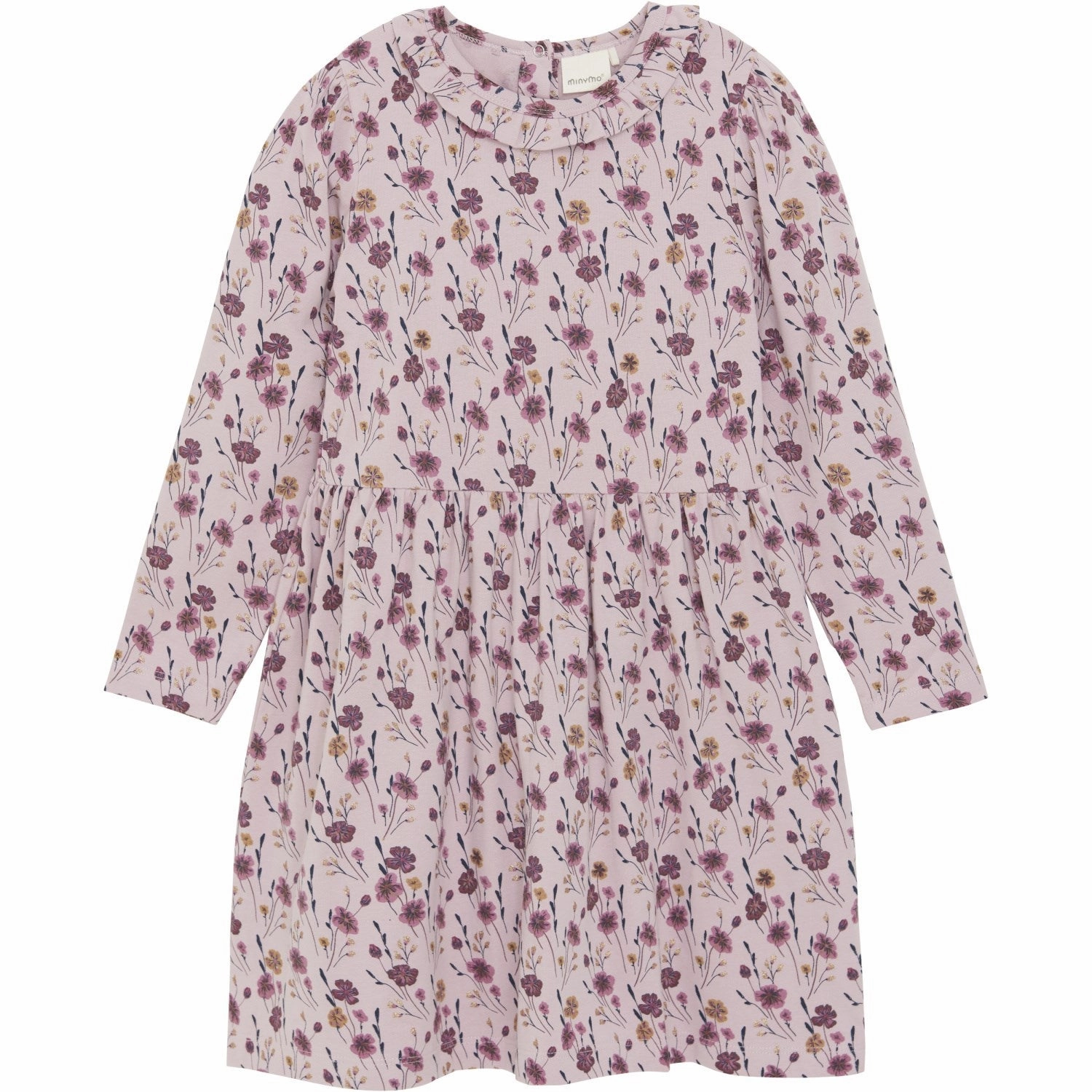 Easy Mood Minymo Dawn Pink Dress AOP