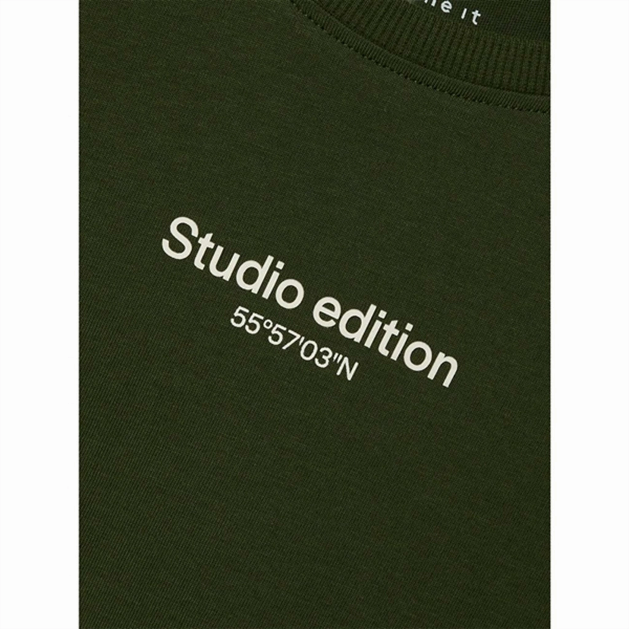 Perfect for Workouts Cold Wash Optimized Name it Rifle Green Brody T-Shirt Noos