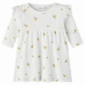 Name it Bright White Fabina Dress Date Vibe Casual Essential