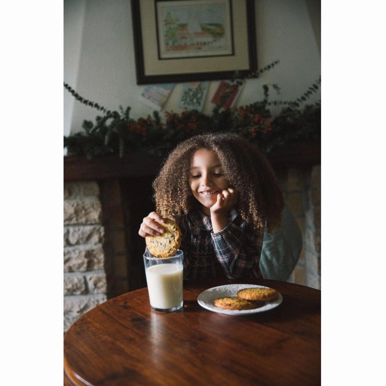 MarMar Check Pine Check Dava Dress Comfortable shift dress