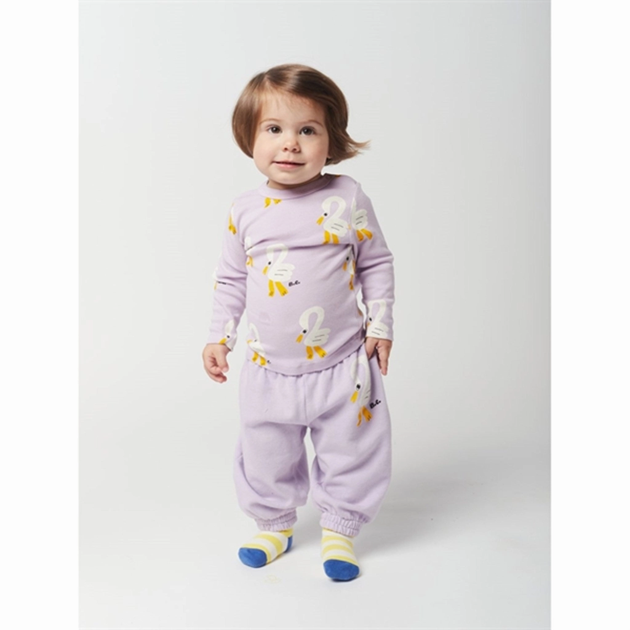 Stylish Element Bobo Choses Lavender Pelican All Over Blouse