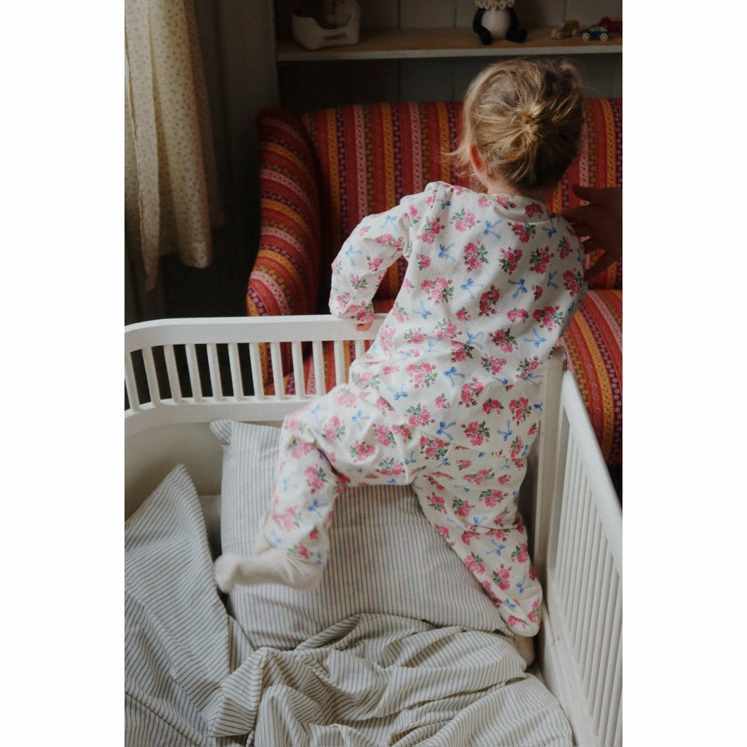 Smooth Stitch Pattern Rugged Style Konges Sl?jd Bella Rosita Gio Bow Set GOTS