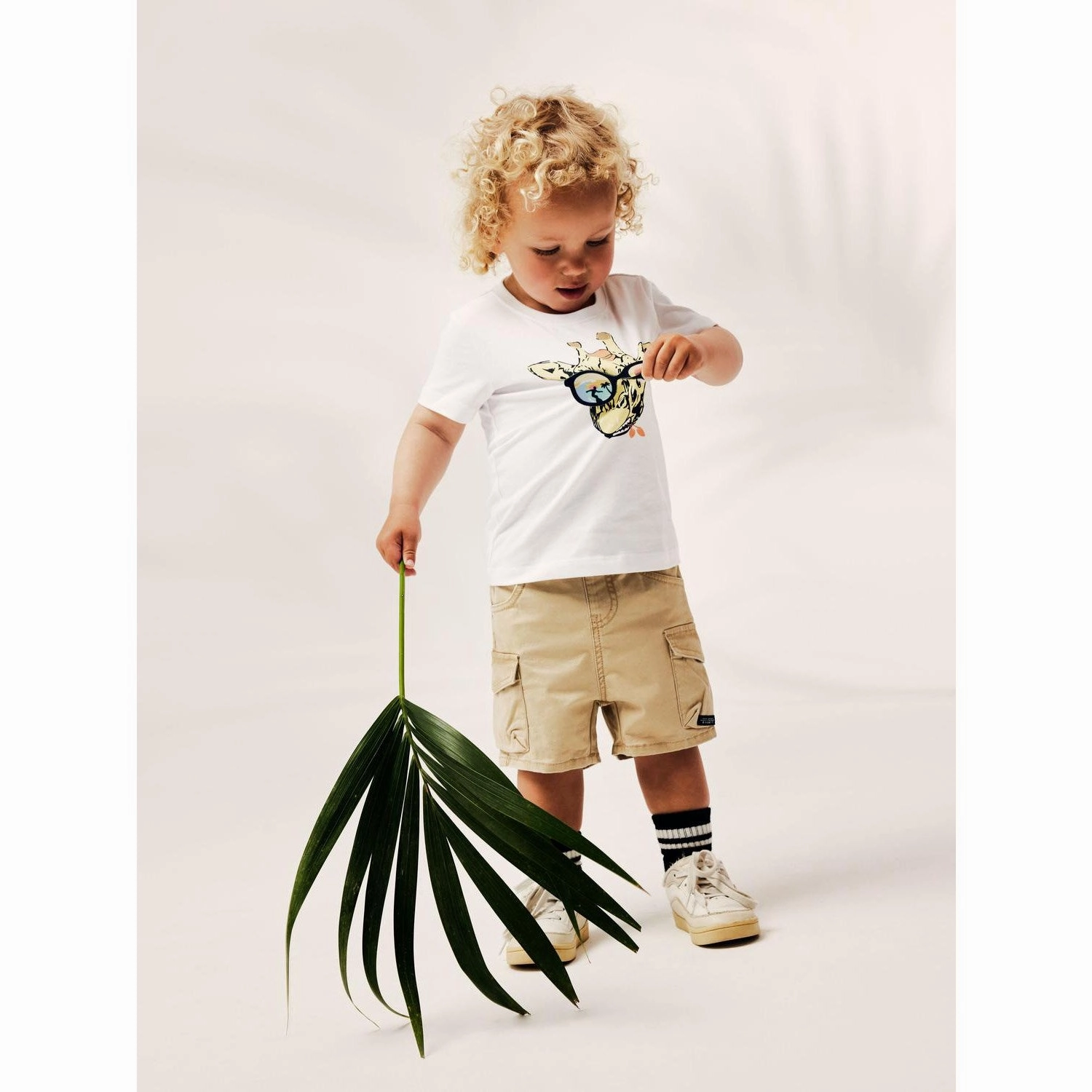 Name It Bright White Jean T-Shirt Cool and casual Street Trend Look