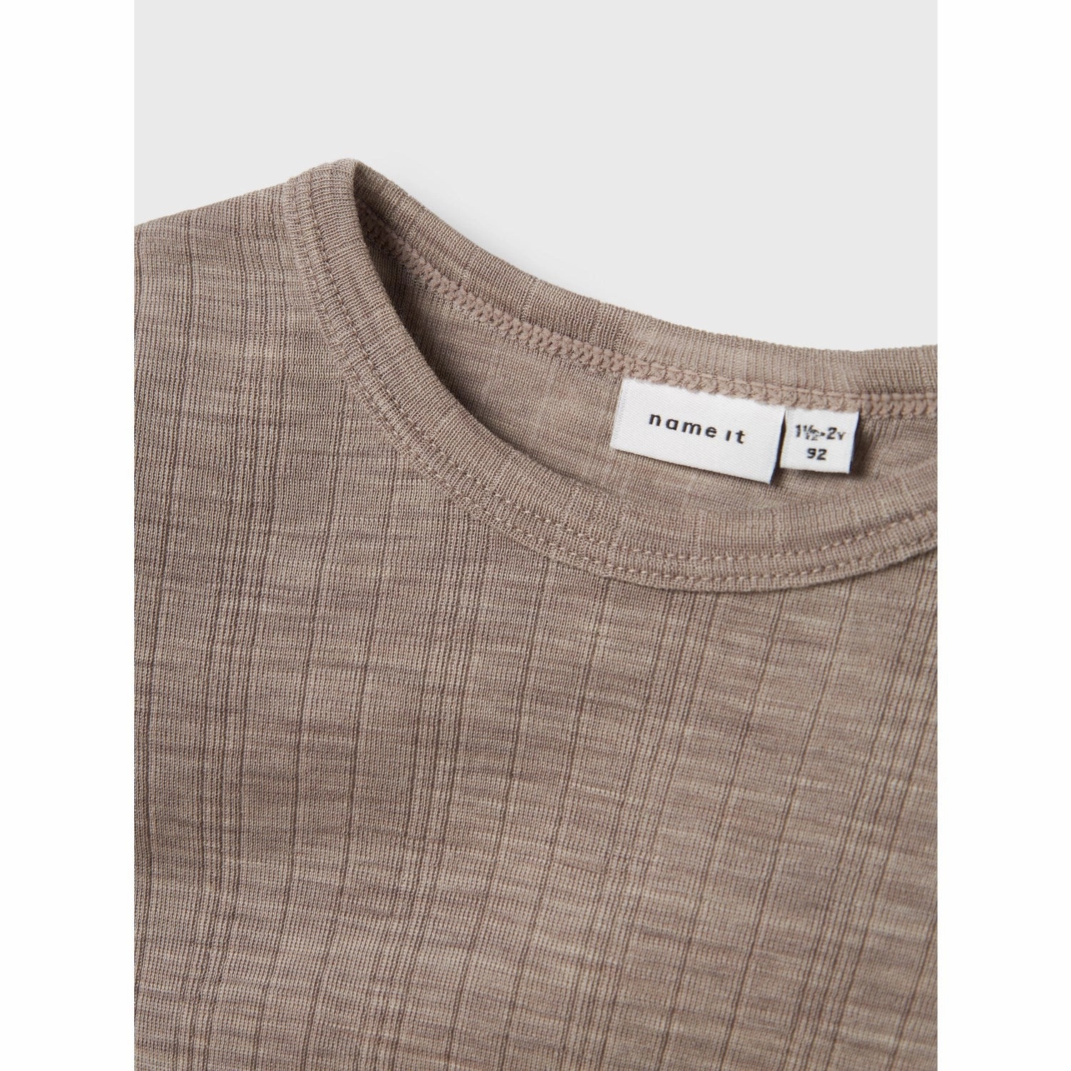 Name It Satellite Nmmwang Wool Needle Ls Top Solid Noos adult clothing