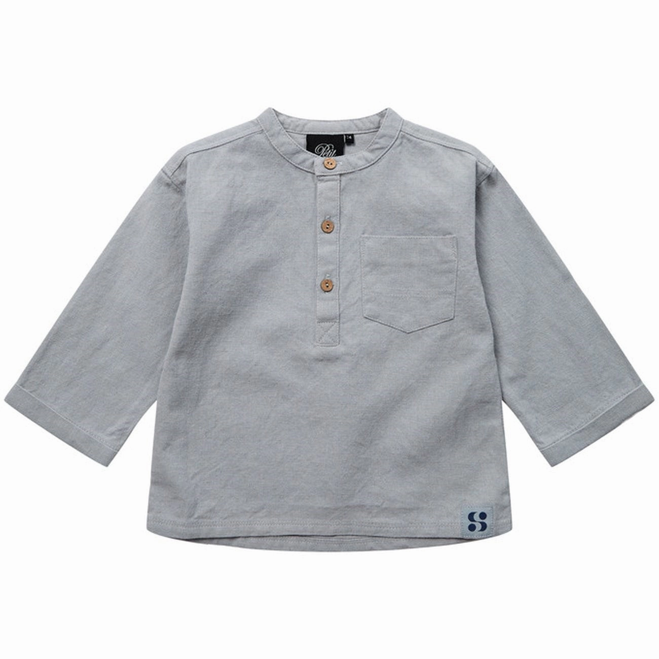 Sofie Schnoor Dusty Blue Shirt Holiday Gift