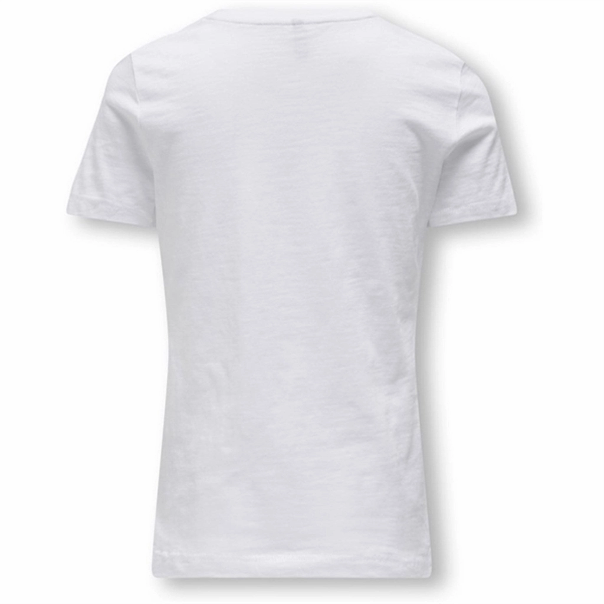 Kids ONLY Bright White Lemon Ketty T-Shirt athletic style
