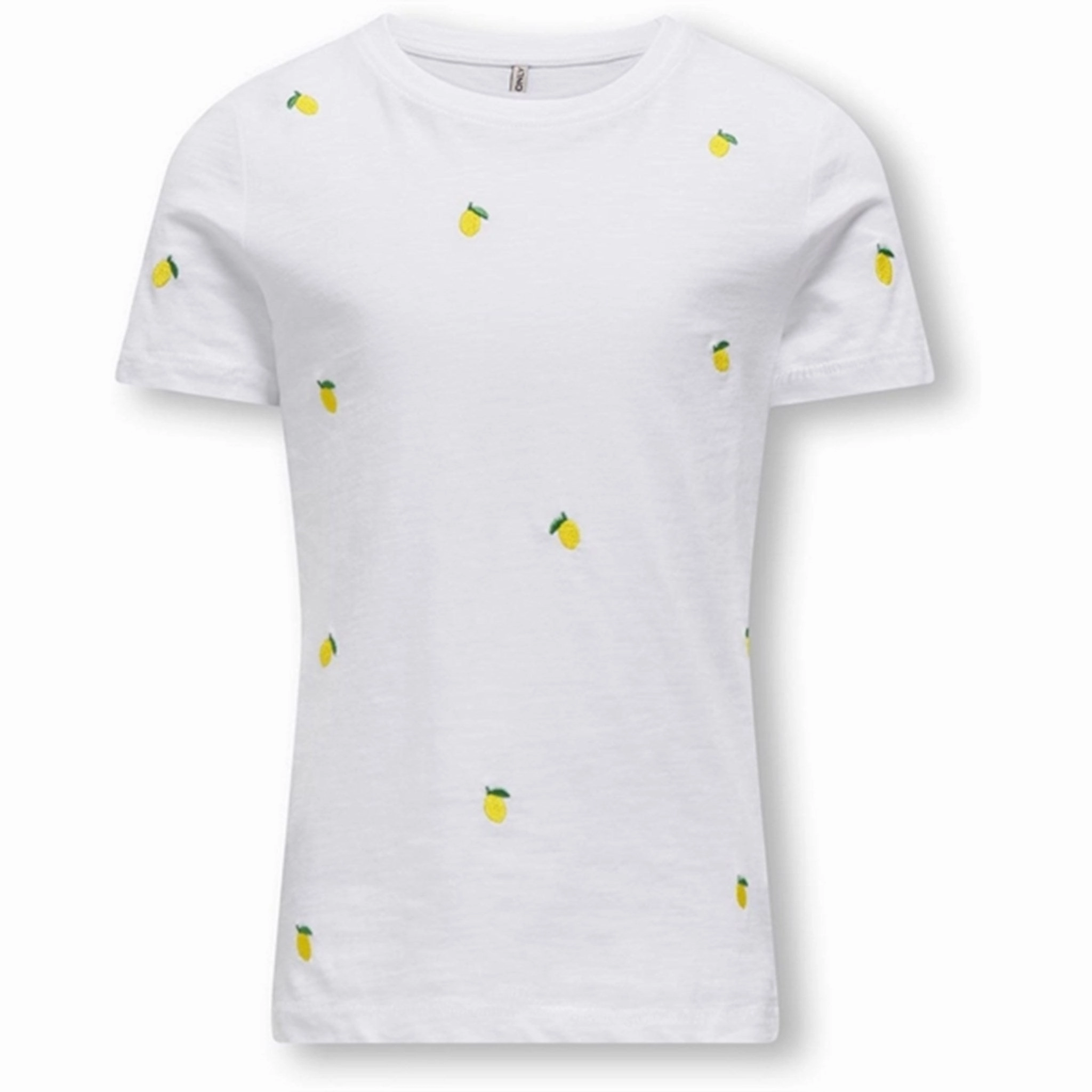 Outdoor Comfort Style Kids ONLY Bright White Lemon Ketty T-Shirt