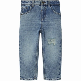 Weekend Style Outdoor Adventure Name It Medium Blue Denim Silas Tapered Jeans