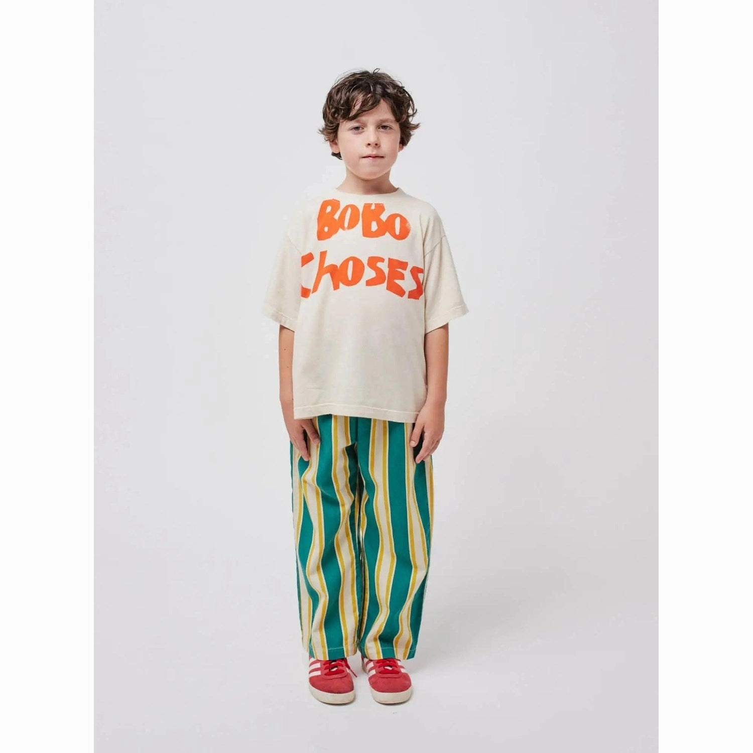 Bobo Choses Offwhite T-shirt Minimalist Apparel