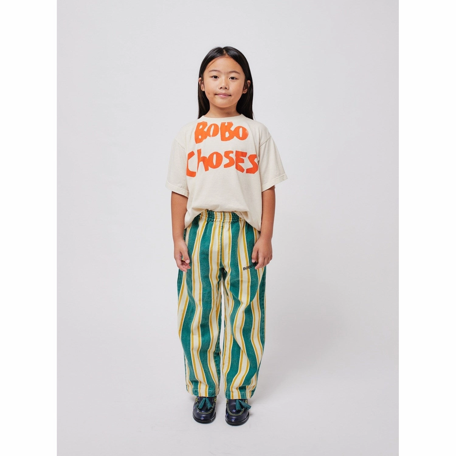 Bobo Choses Offwhite T-shirt Comfortable Layer petite size