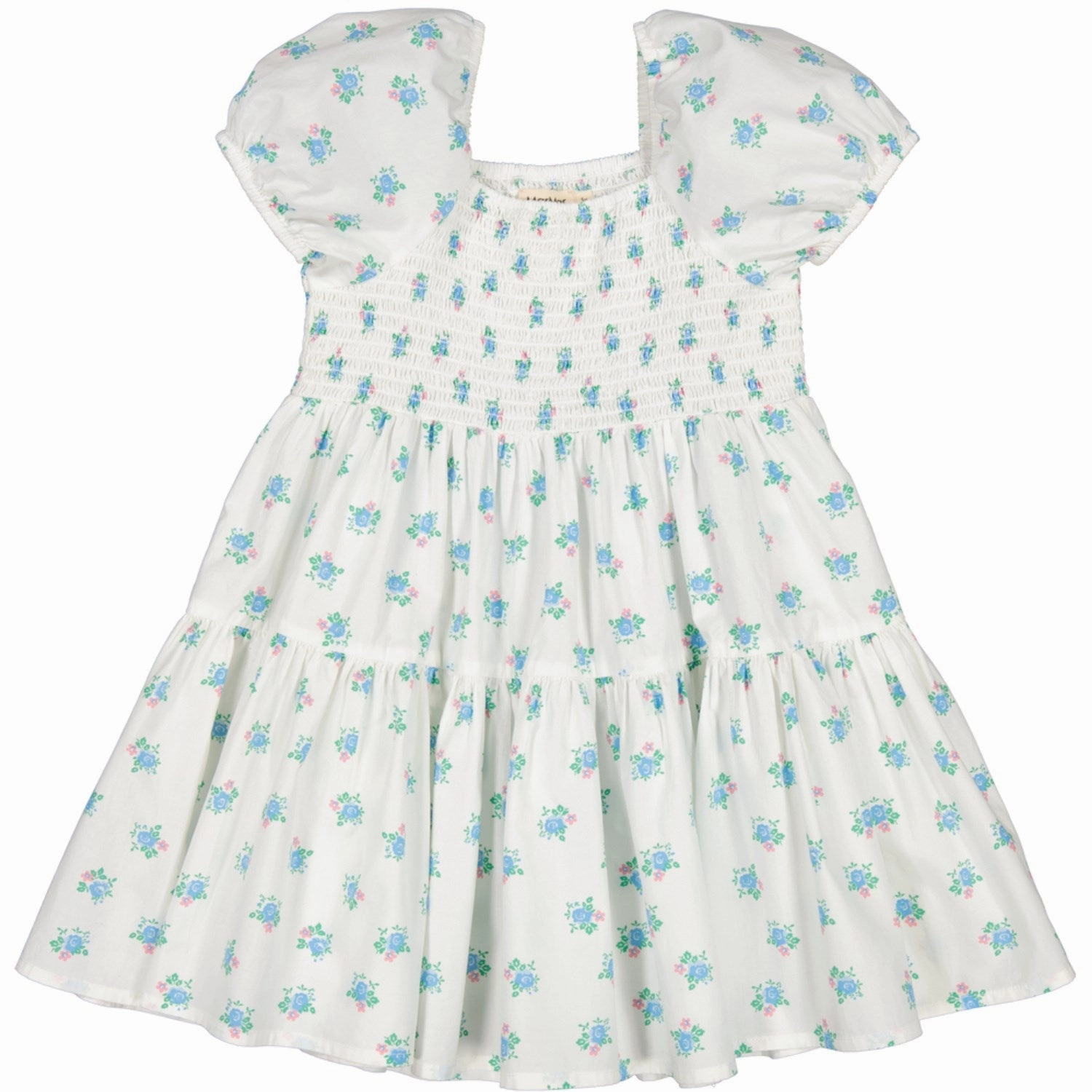 Front Detail Stylish Choice MarMar Poplin Summer Bouquet Dyman Dress