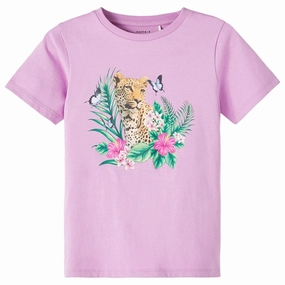 Stretchable Armholes Casual Choice Name it Smoky Grape Hilde T-Shirt