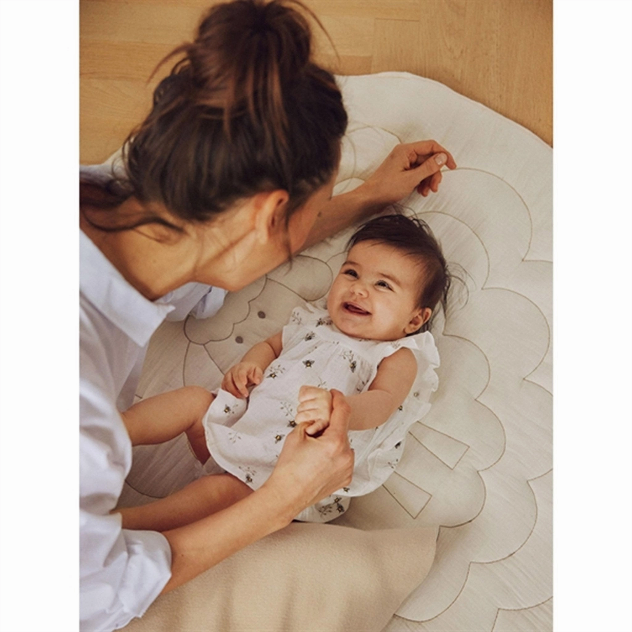 Summer Outfit Name it Bright White Hasine Dress